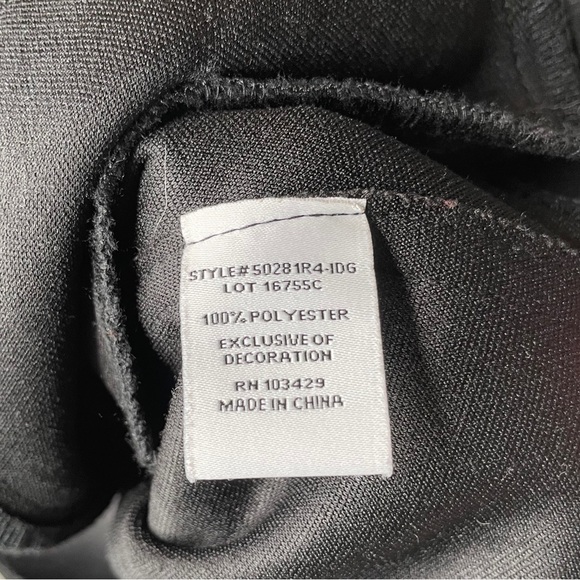 Evereve Marren Moto Jacket Faux Leather in Black Size Small Retail $158 - Picture 10 of 12